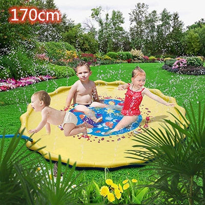 Tapis à Jet D’eau - Tapis de pulvérisation d'eau extérieur gonflable