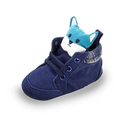 Chaussures hautes animaux à lacets - 9mois et moi