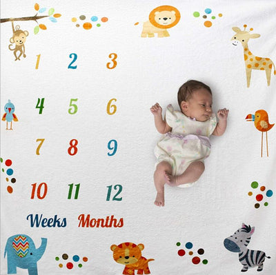 Tapis Décor Photo Bébé 3 - 9mois et moi