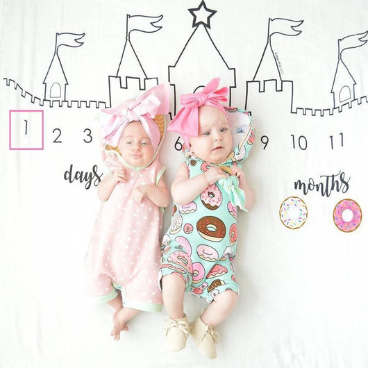 Tapis Décor Photo Bébé 3 - 9mois et moi