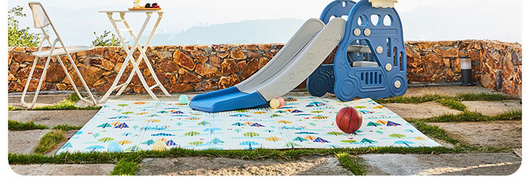 Tapis de Jeu pliable pour Enfants 180x200 - 9mois et moi