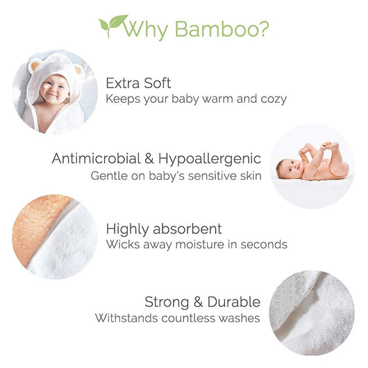 Peignoir Bébé Bamboo - 9mois et moi