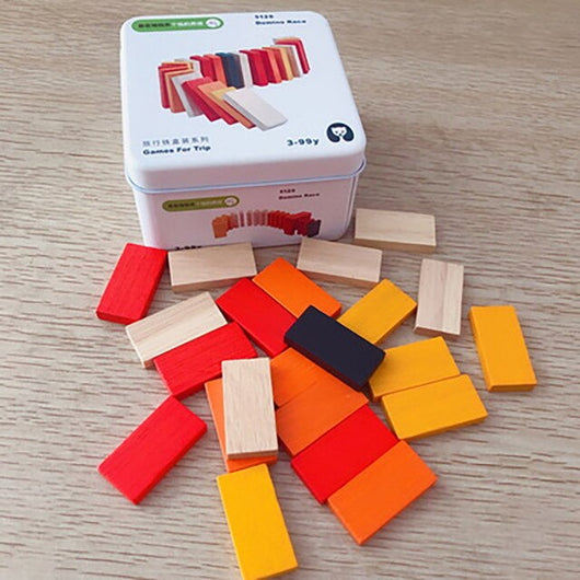 Boîte de créativité en bois - 9mois et moi