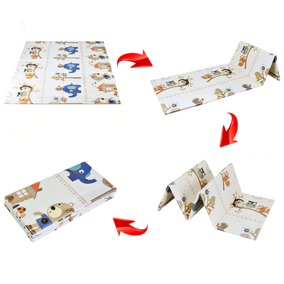 Tapis de Jeu Double face pour bébé 150x200 - 9mois et moi
