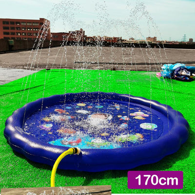 Tapis à Jet D’eau - Tapis de pulvérisation d'eau extérieur gonflable