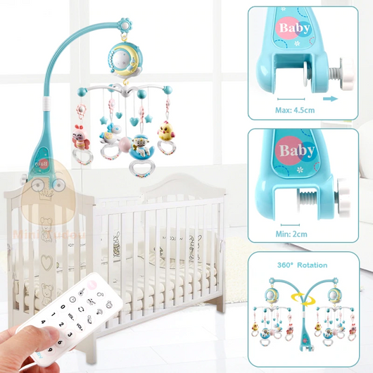 Clochette Musicale pour Lit de bébé - 9mois et moi
