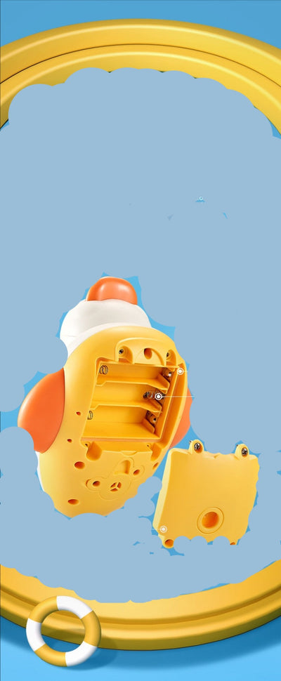 Jouet de bain canard électrique