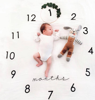 Tapis Décor Photo Bébé - 9mois et moi