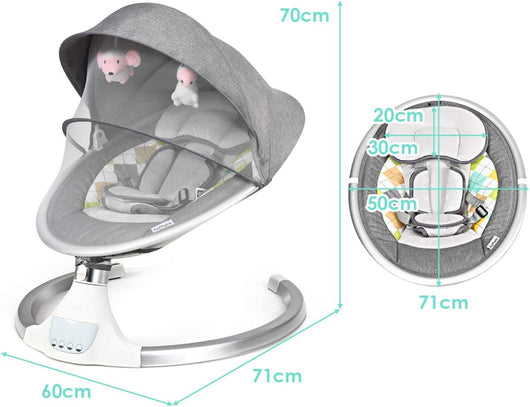 Chaise Longue électrique à bascule pour bébé