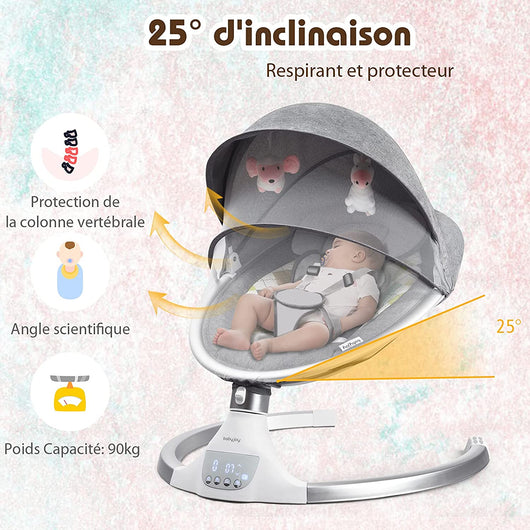 Balancelle électrique pour bébé