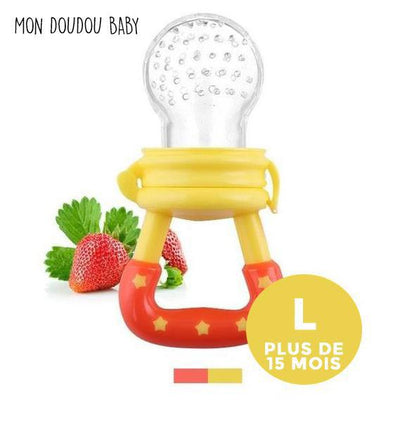 Tétine grignotage de fruits - 9mois et moi