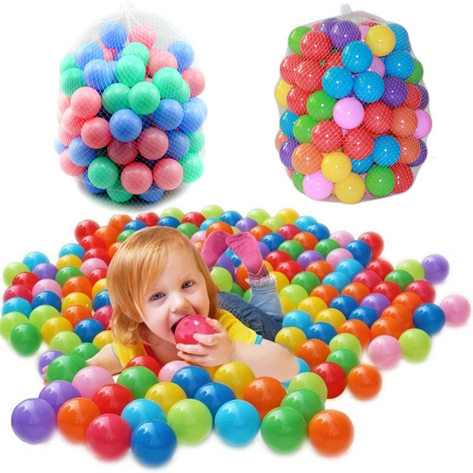 Balles Multicouleurs 100pcs - 9mois et moi