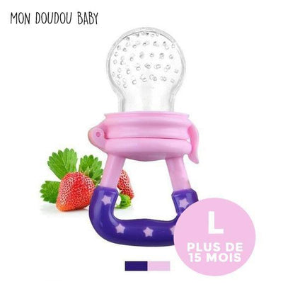 Tétine grignotage de fruits - 9mois et moi