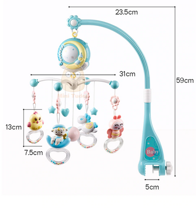 Clochette Musicale pour Lit de bébé - 9mois et moi