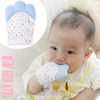Gant soulageant de dentition bébé - 9mois et moi