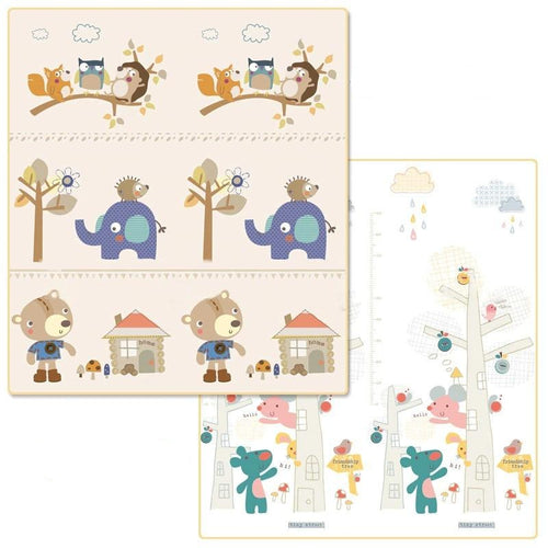 Tapis de Jeu Double Face Pour Bébé - 180x200cm