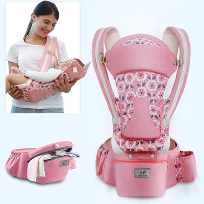 Sac À Dos Porte Bébé Kangourou Multi-positions