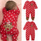 Barboteuse de noël pour bébé garçon et fille