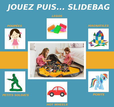 SlideBag - Le panier de rangement - 9mois et moi