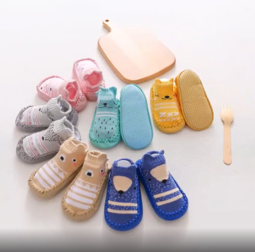 Chaussettes antidérapantes pour Bébé