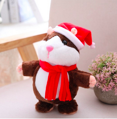 PELUCHE QUI PARLE - HAMSTER - 9mois et moi