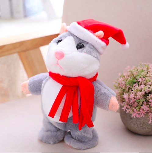 PELUCHE QUI PARLE - HAMSTER - 9mois et moi