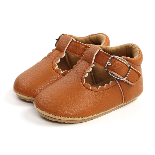 Chaussures en cuir pour nouveau-né