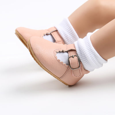 Chaussures en cuir pour nouveau-né