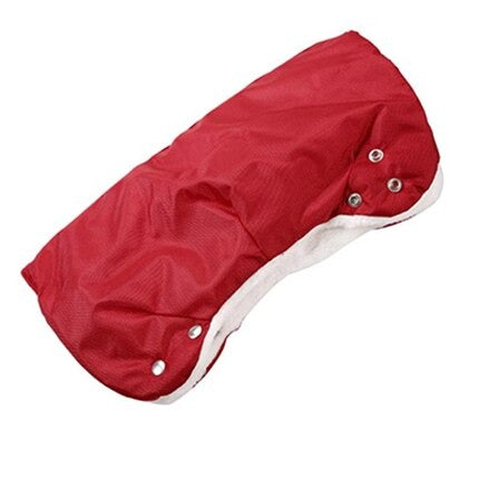 Gants de poussette chauds en fourrure polaire