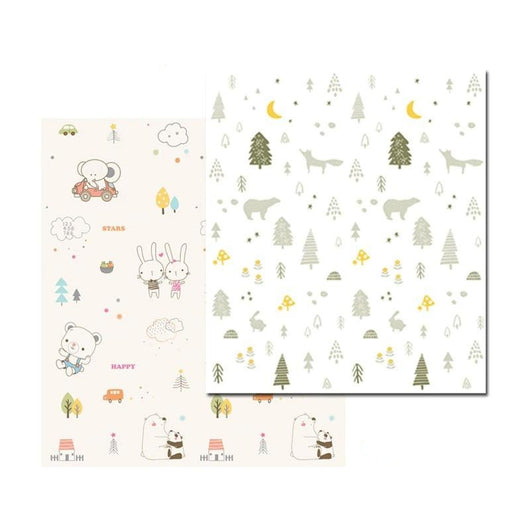 Tapis de Jeu Double Face Pour Bébé - 180x200cm