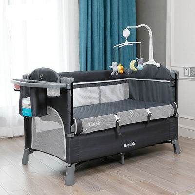 Berceau pliable multifonctionnel pour bébé de 0 à 6 ans