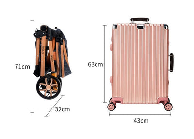 Poussette Trio De Luxe Pour Bébé