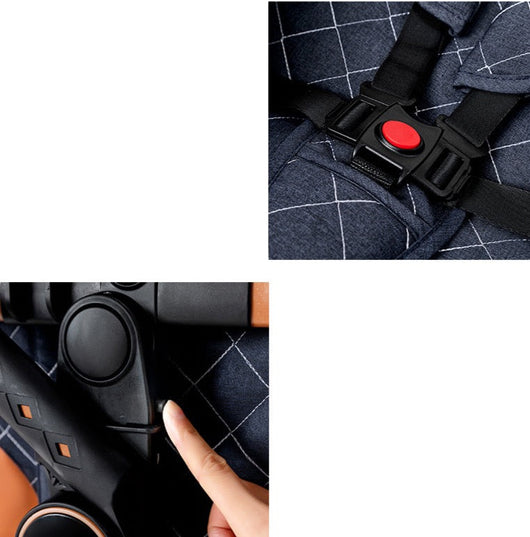 Poussette Trio De Luxe Pour Bébé