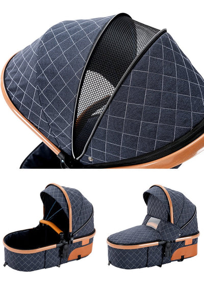 Poussette Trio De Luxe Pour Bébé