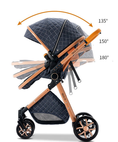 Poussette Trio De Luxe Pour Bébé