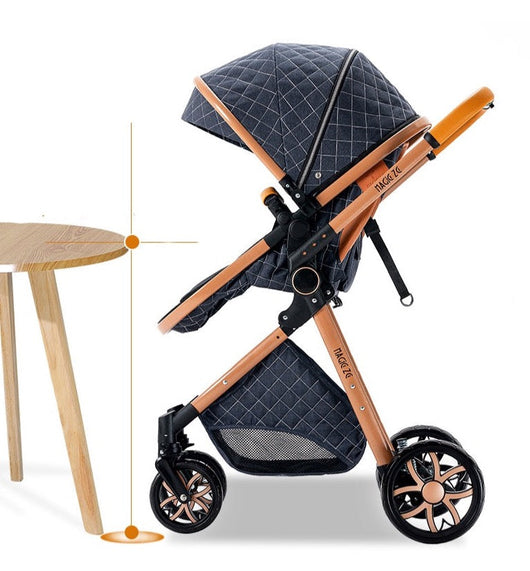 Poussette Trio De Luxe Pour Bébé