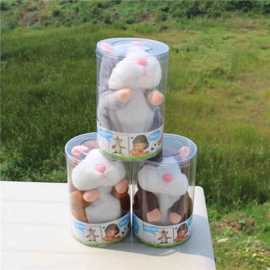 PELUCHE QUI PARLE - HAMSTER - 9mois et moi