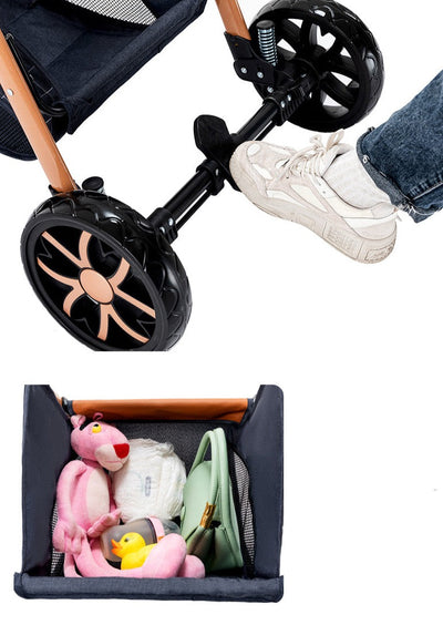 Poussette Trio De Luxe Pour Bébé