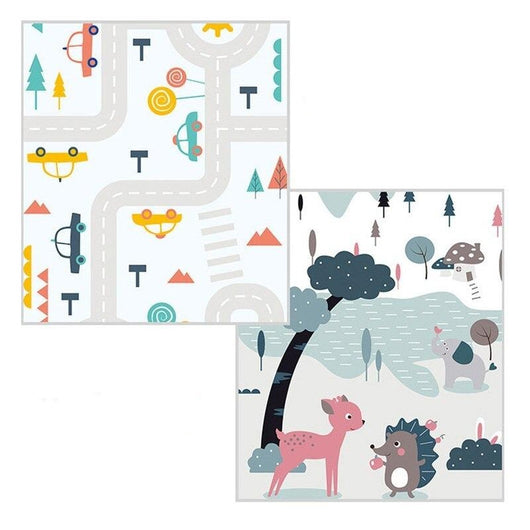 Tapis de Jeu Double Face Pour Bébé - 180x200cm
