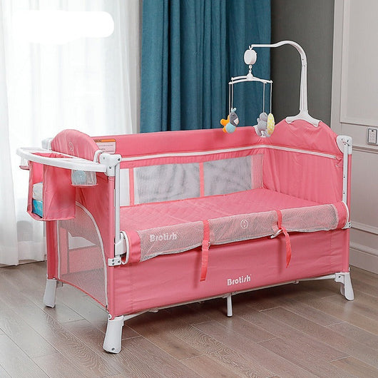 Berceau pliable multifonctionnel pour bébé de 0 à 6 ans