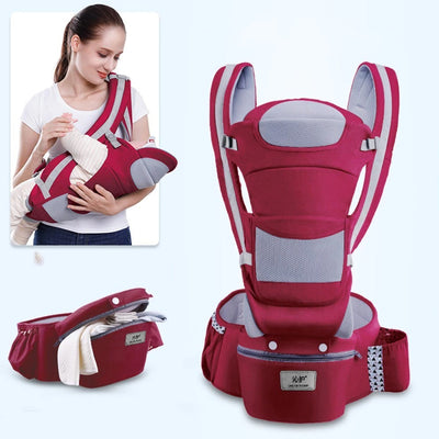 Sac À Dos Porte Bébé Kangourou Multi-positions