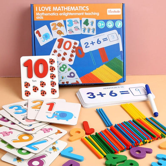 Jouets mathématiques Montessori pour enfants