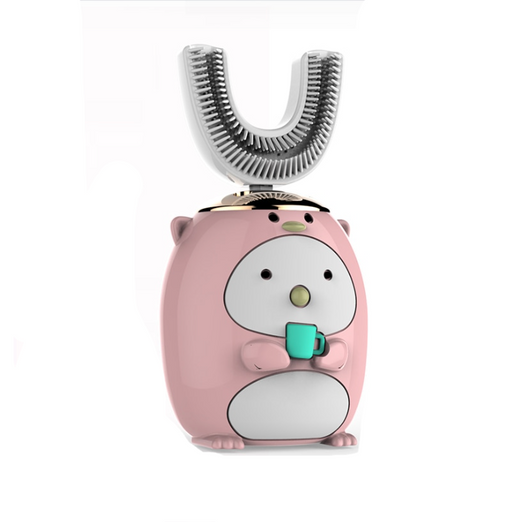 Brosse à dents électrique pour enfants en forme de U