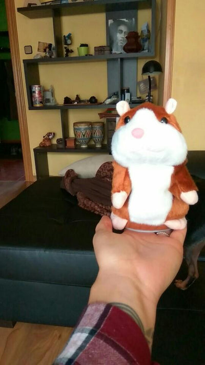 PELUCHE QUI PARLE - HAMSTER - 9mois et moi