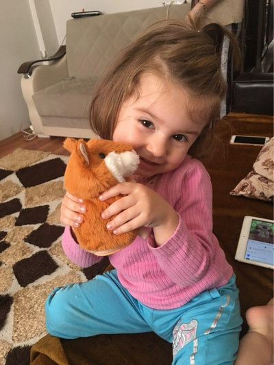 PELUCHE QUI PARLE - HAMSTER - 9mois et moi