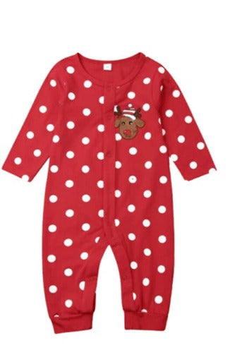 Barboteuse de noël pour bébé garçon et fille
