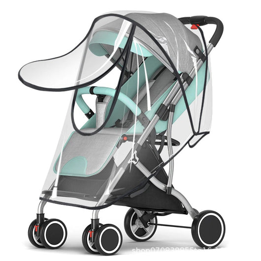 Housse de pluie ultra-compacte pour poussette