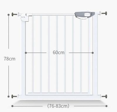 Grille de Protection de Porte sans Perçage pour Enfants