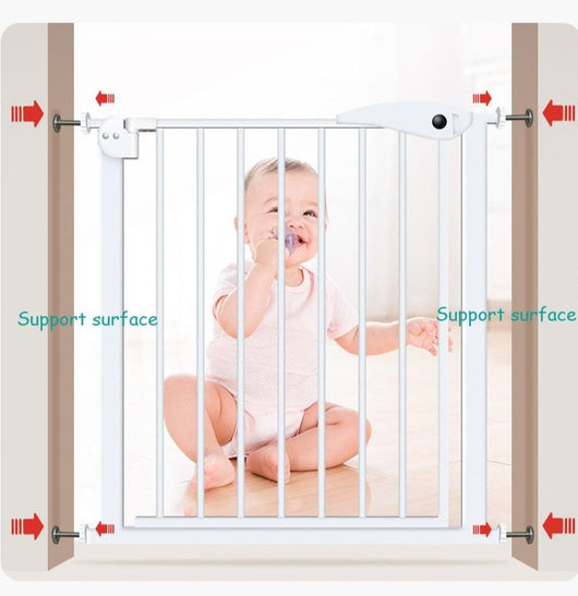 Grille de Protection de Porte sans Perçage pour Enfants