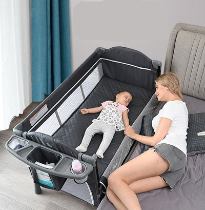 Berceau pliable multifonctionnel pour bébé de 0 à 6 ans